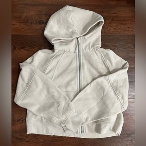 Lululemon Scuba Oversized Full-Zip Hoodie Bone (M/L)